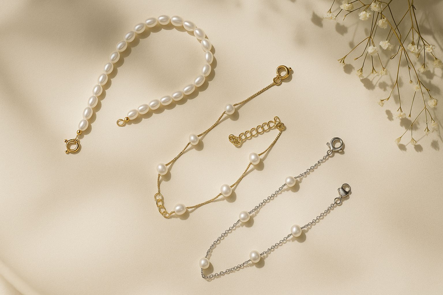Pearl Bracelets