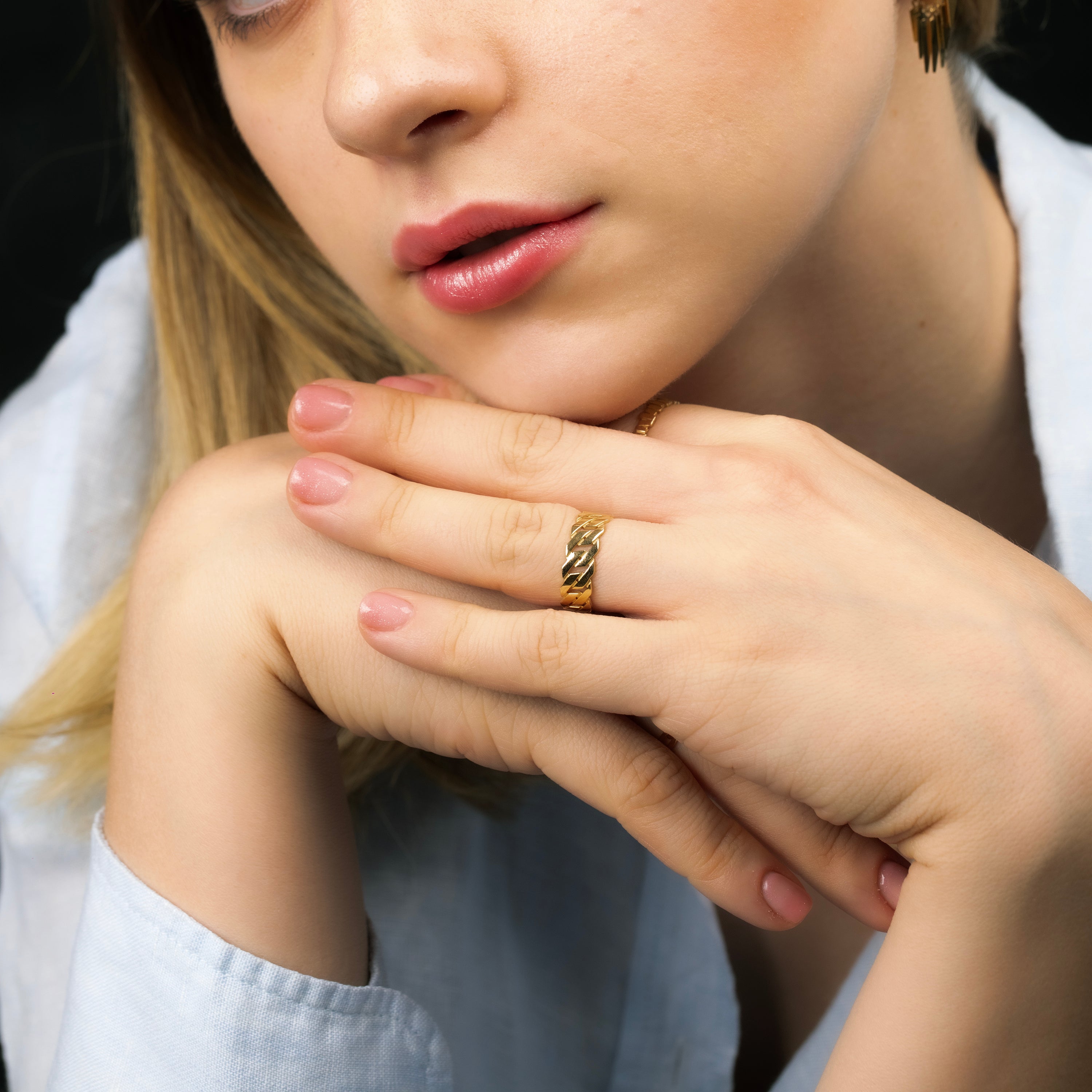 Lavina Braided Band Ring