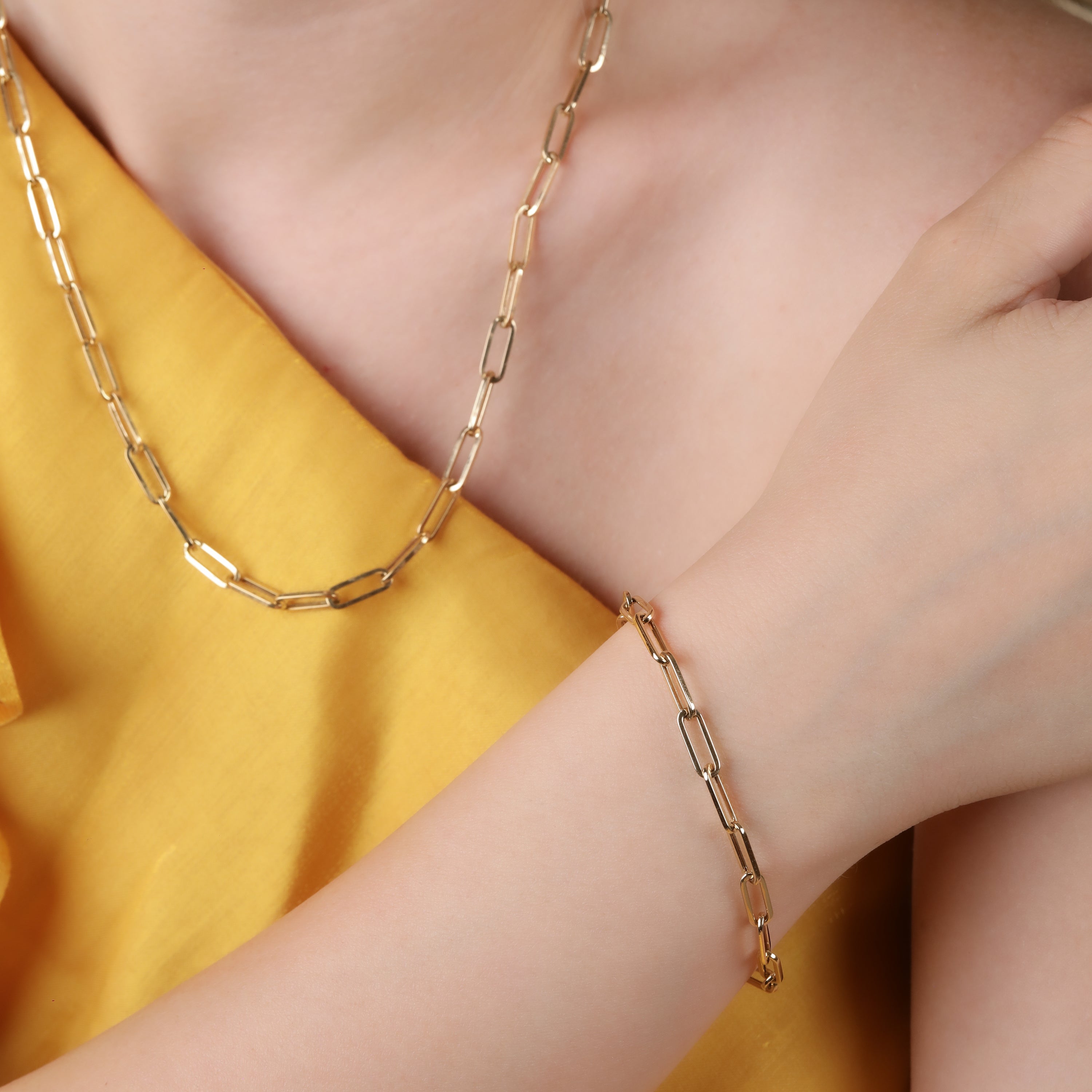 Riva Paperclip Chain Bracelet