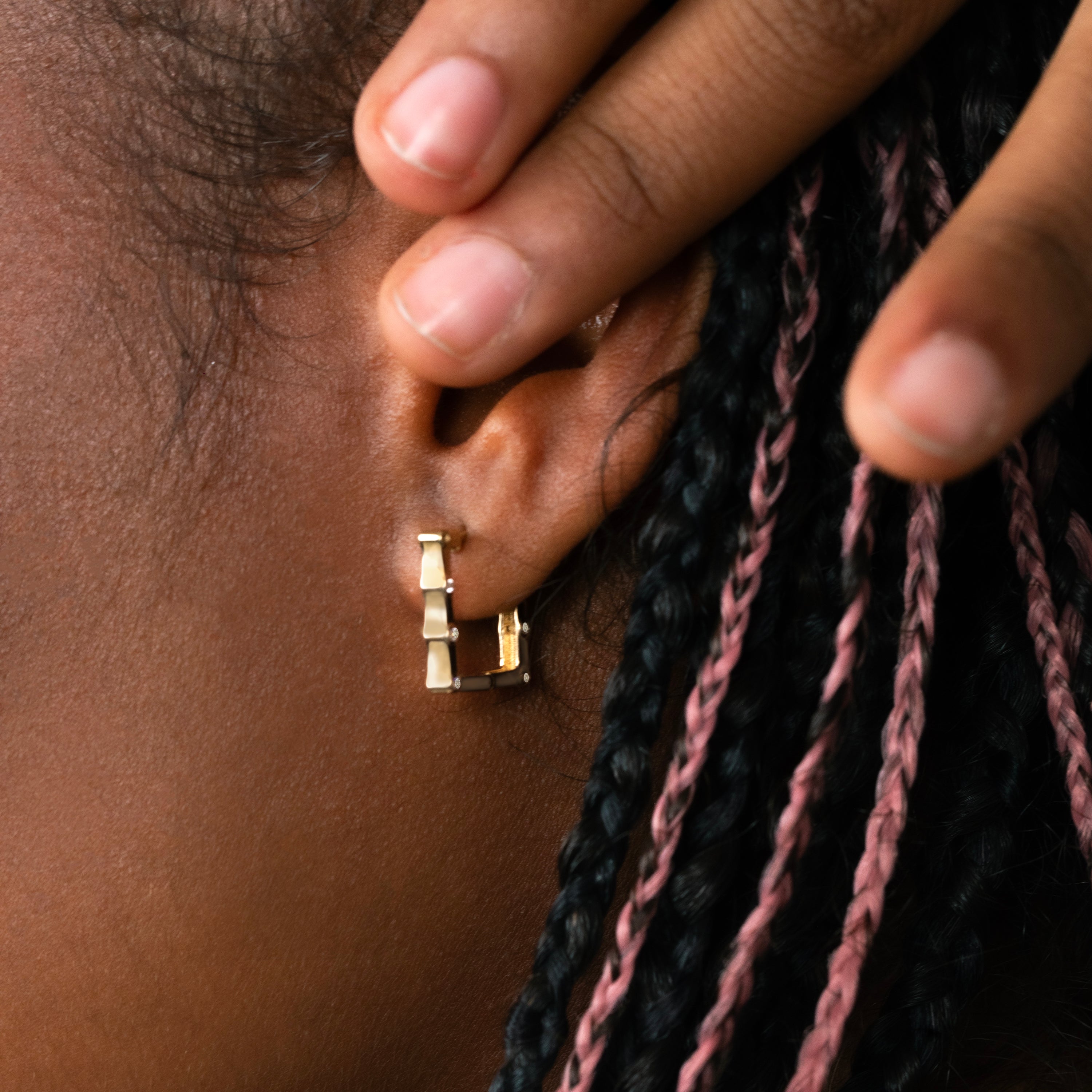 Dotty Hoop Earrings