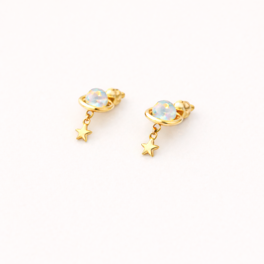 Cosma Planet Stud Earrings