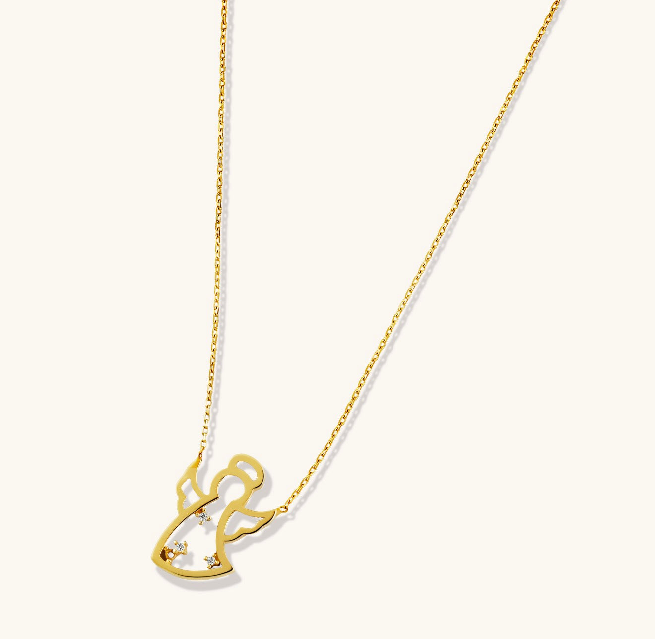 Seraphina Angel Pendant Necklace