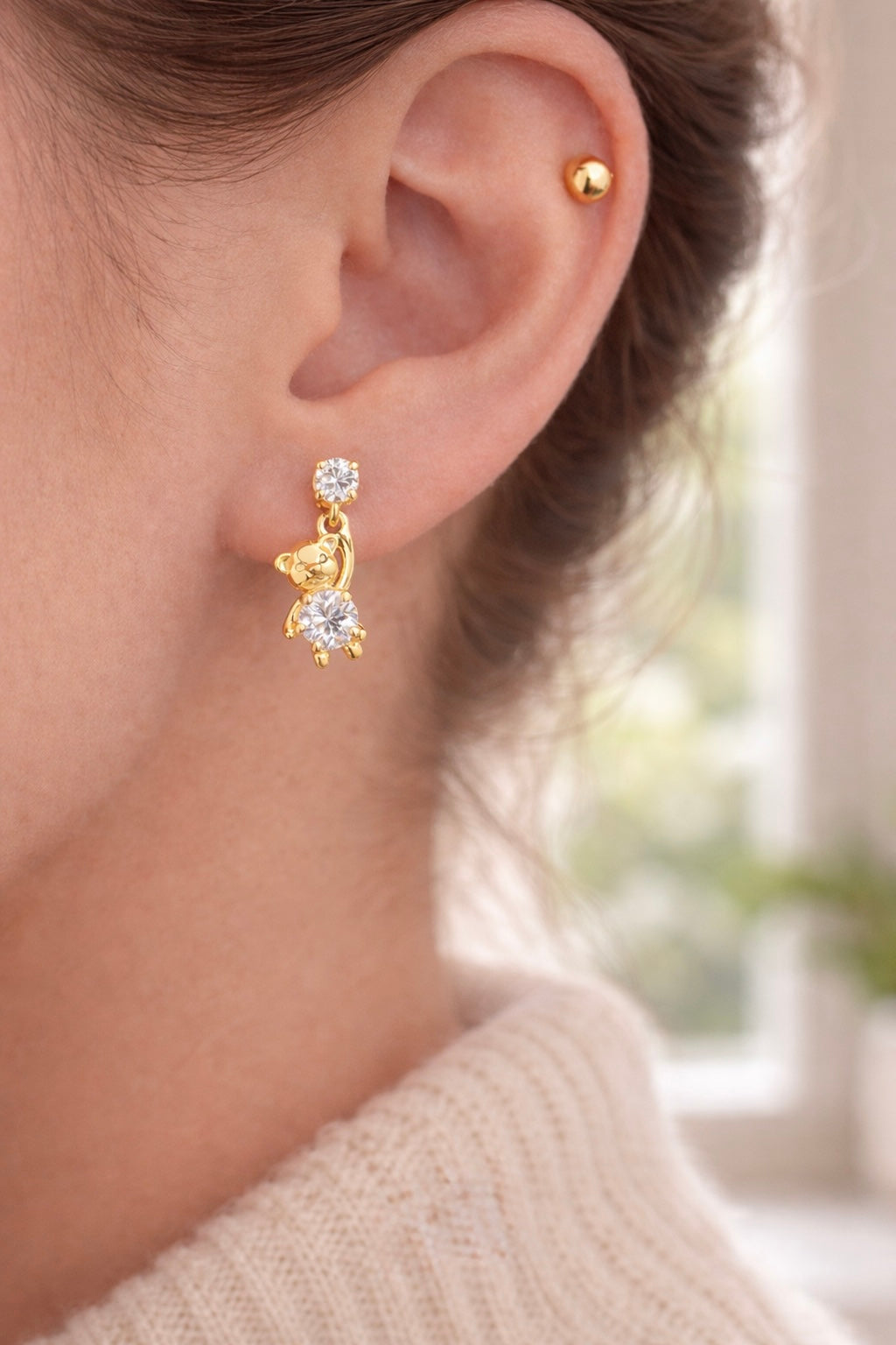 Lumi Bear Ear Piercing