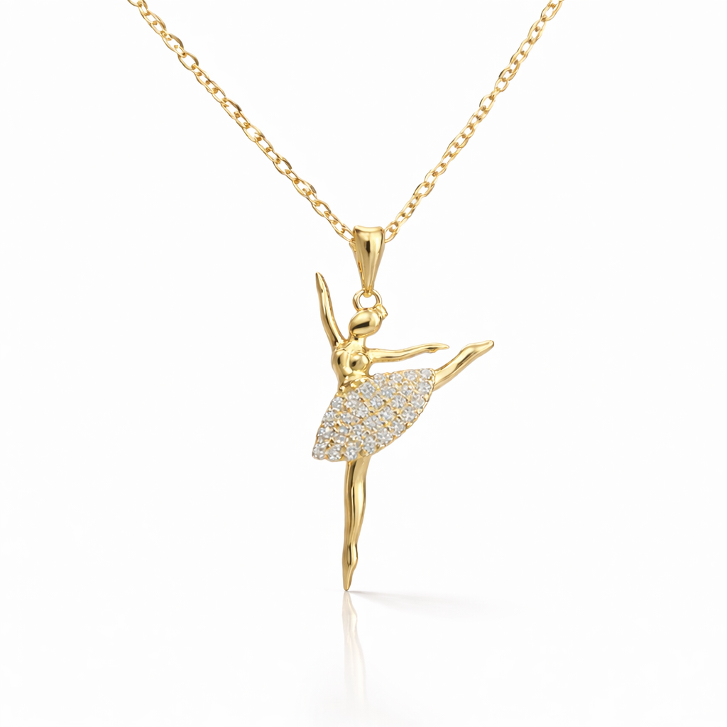 Pavlova Ballerina Pendant Necklace