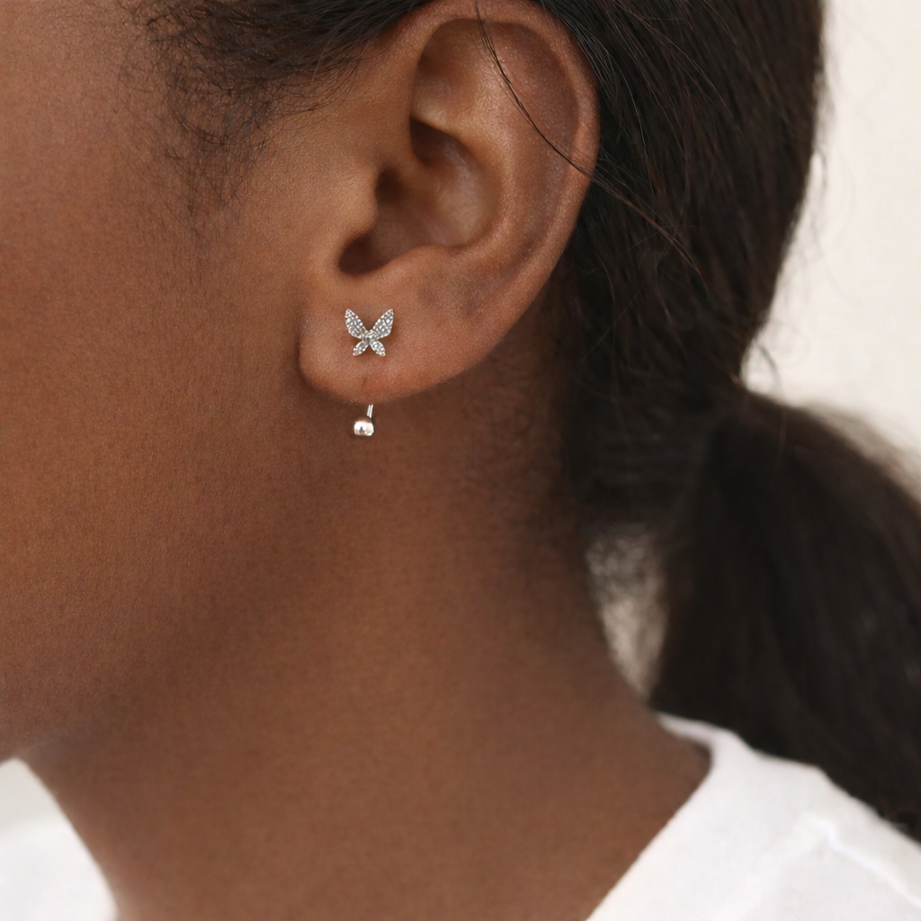 Mariposa Butterfly Ear Piercing