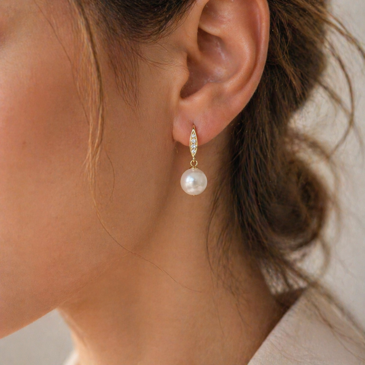 Noella Pearl Drop Earrings