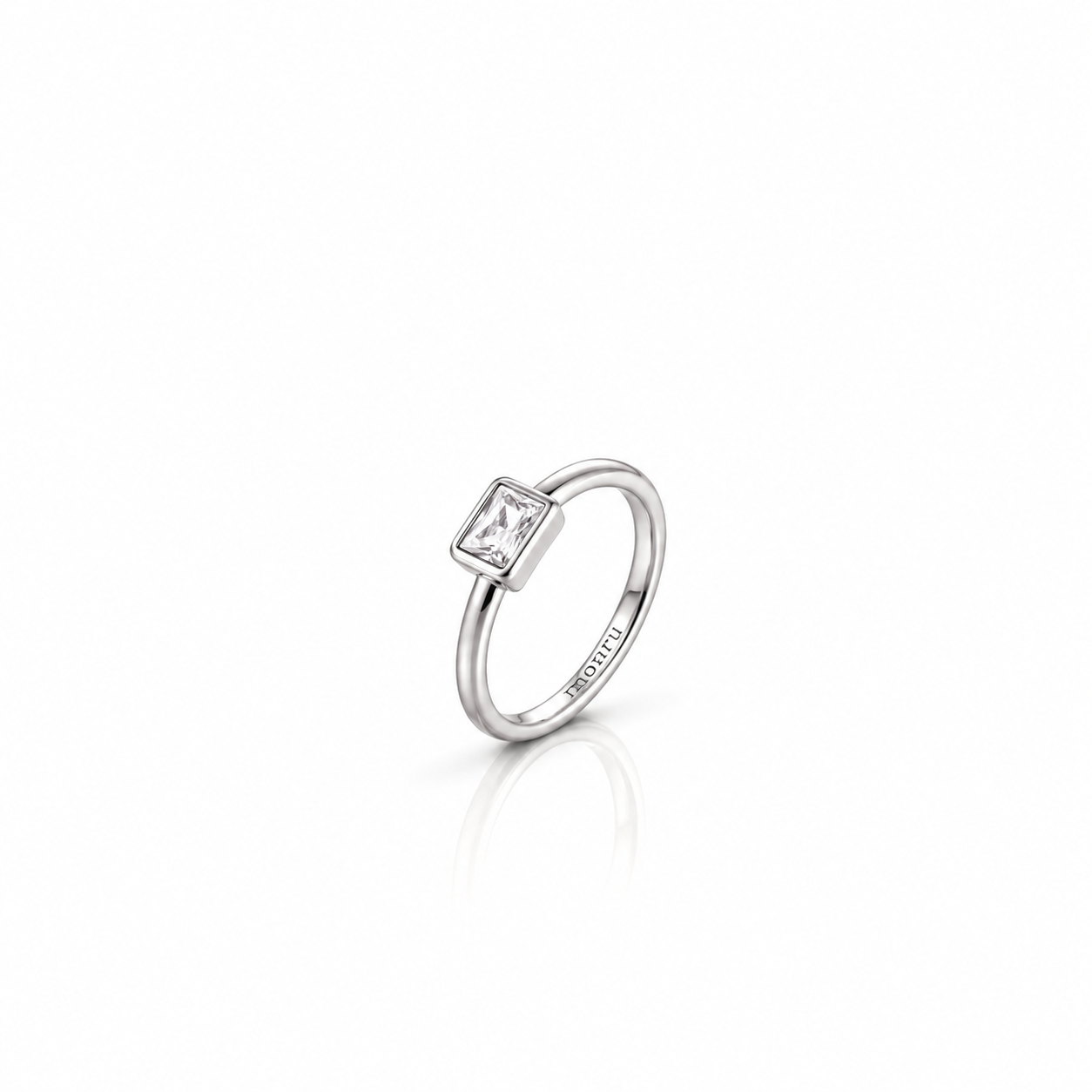 Baguette Minimal Band Ring