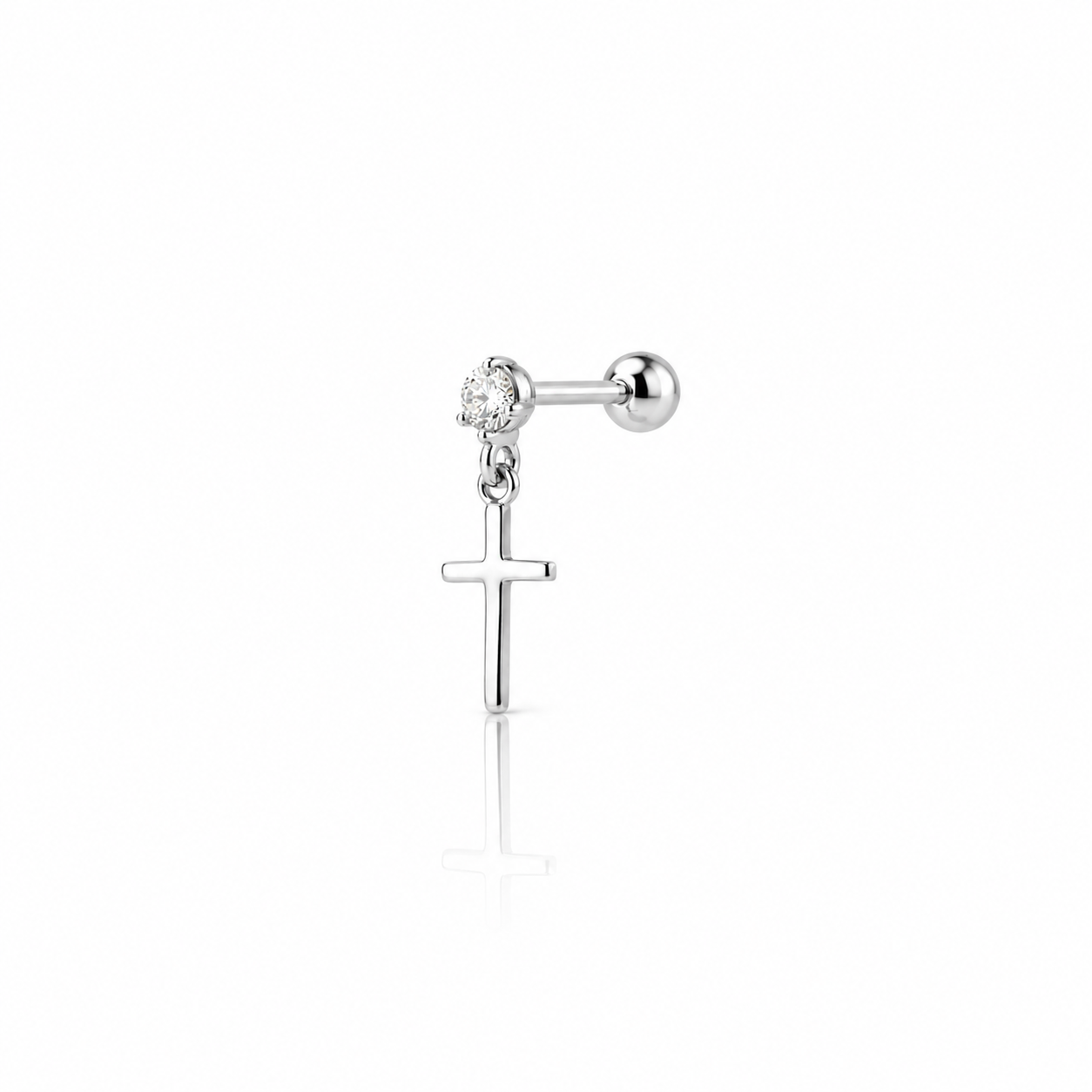 Crossa Cross Ear Piercing