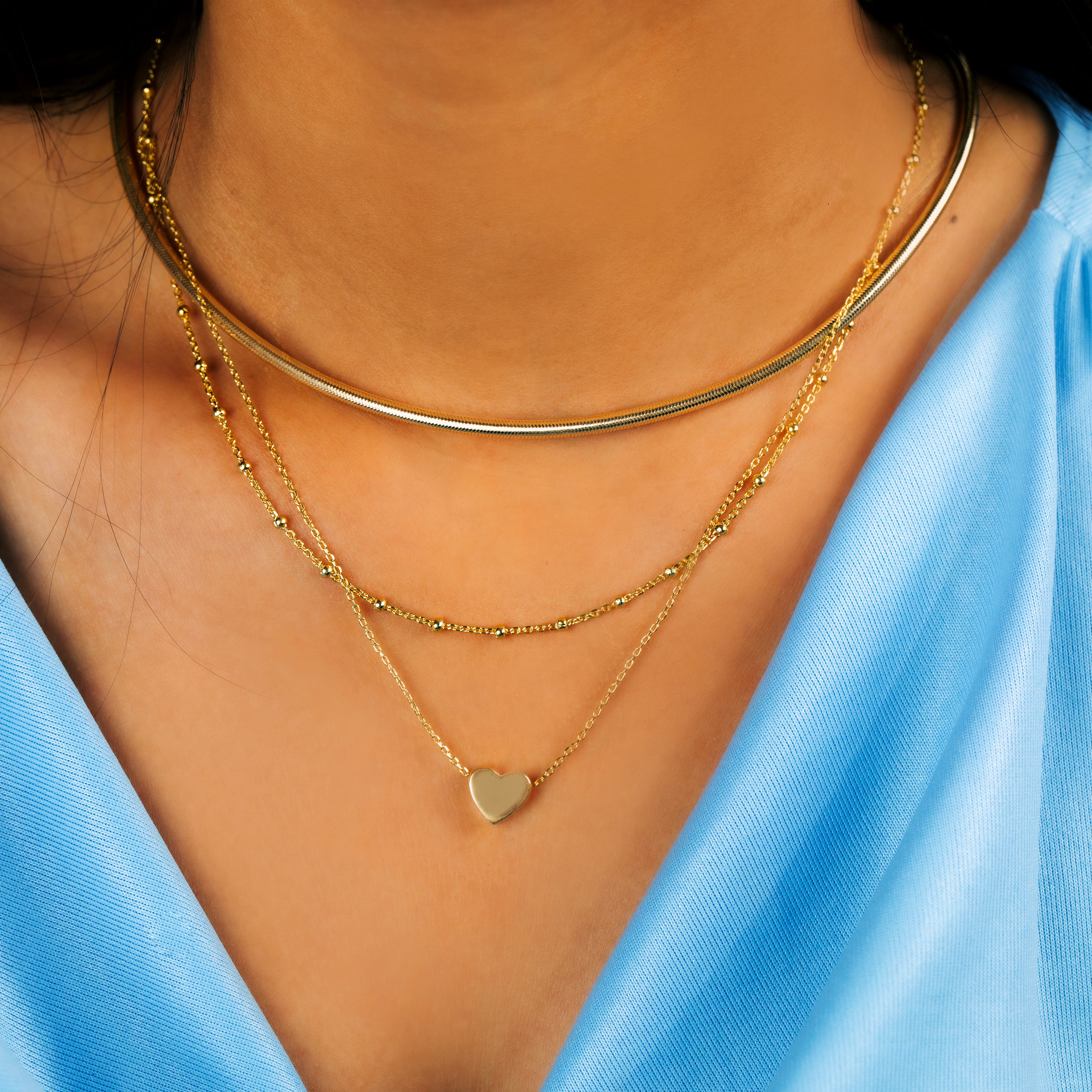 Freya Double Chain Necklace