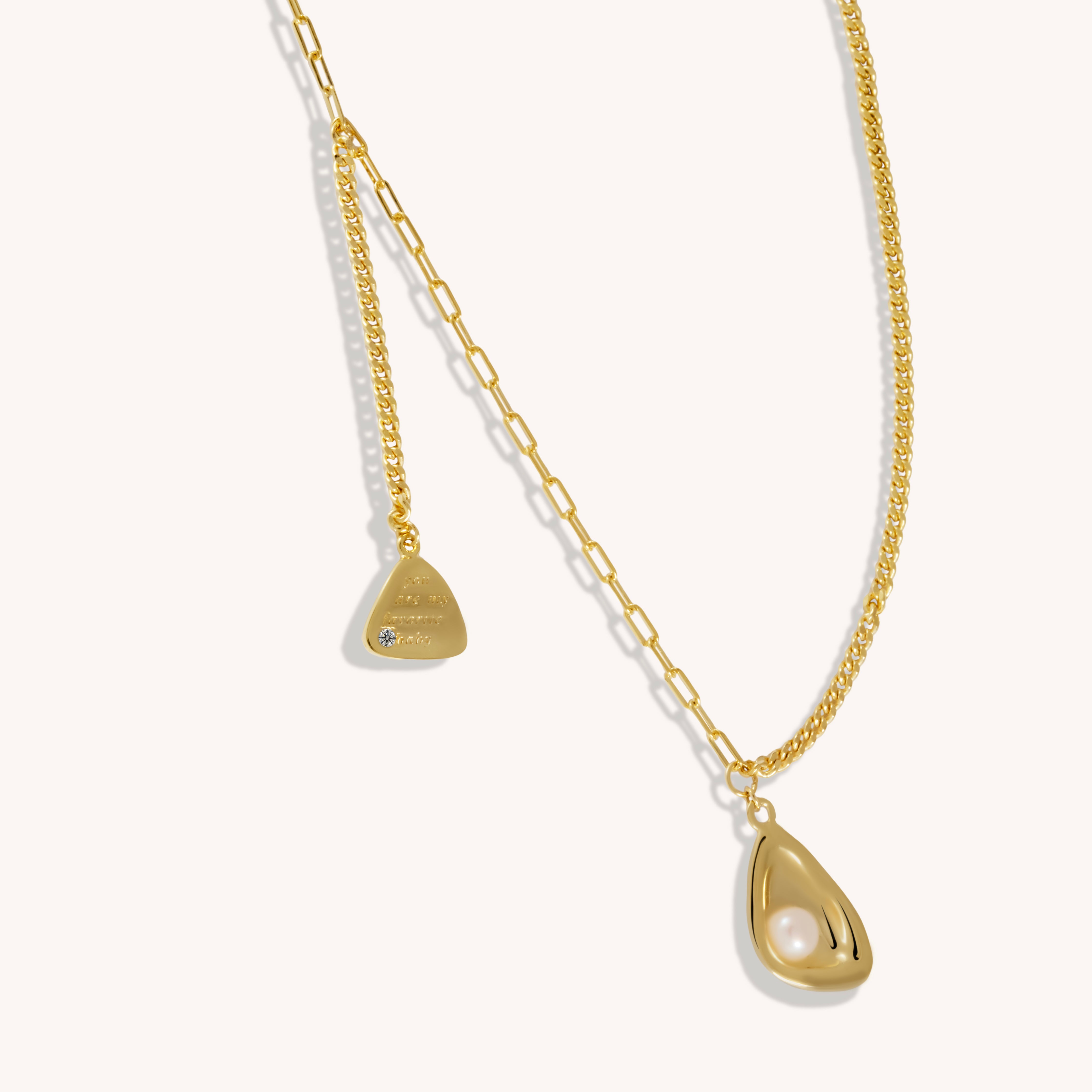 Aveline Pearl Pendant Necklace