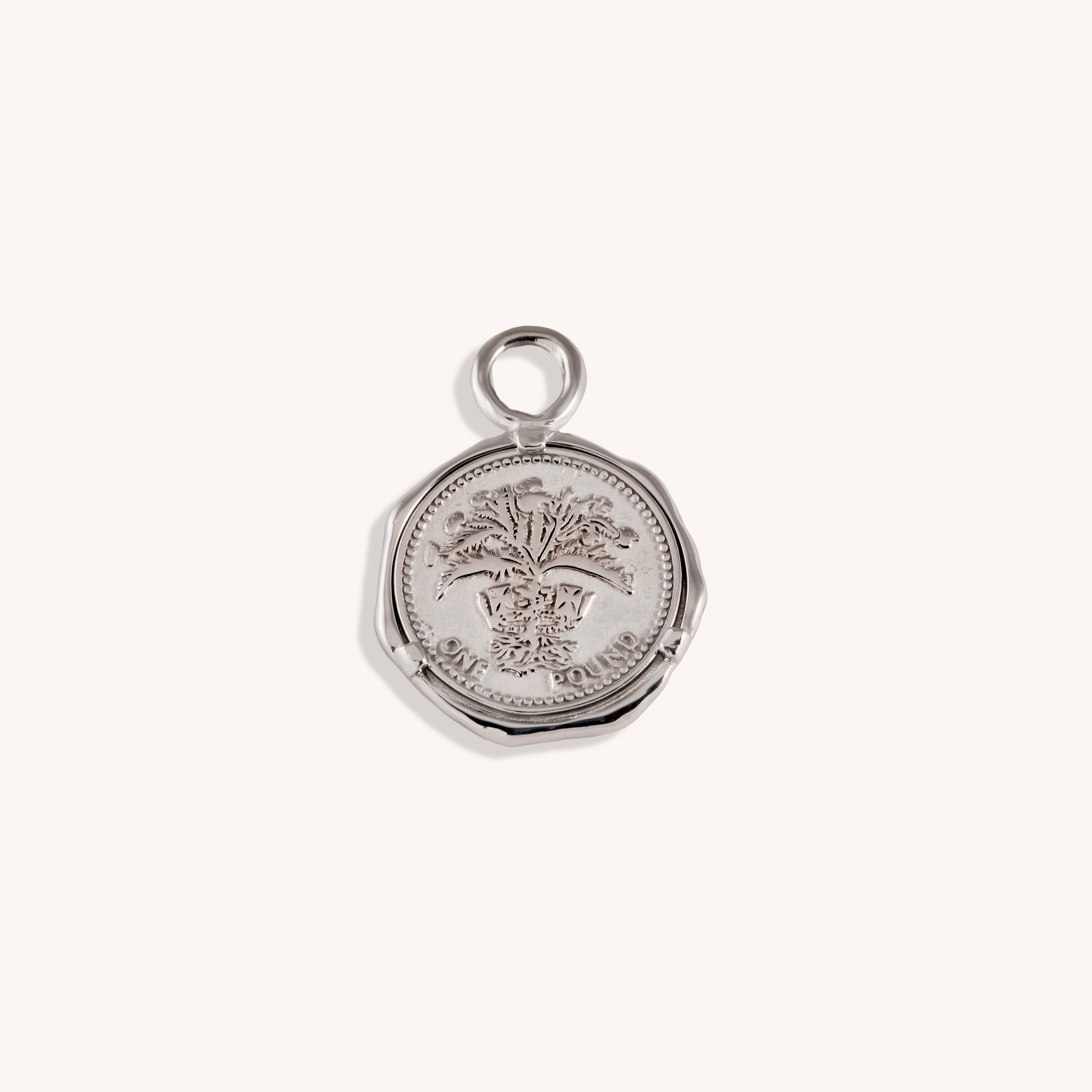 Celeste Coin Pendant Necklace