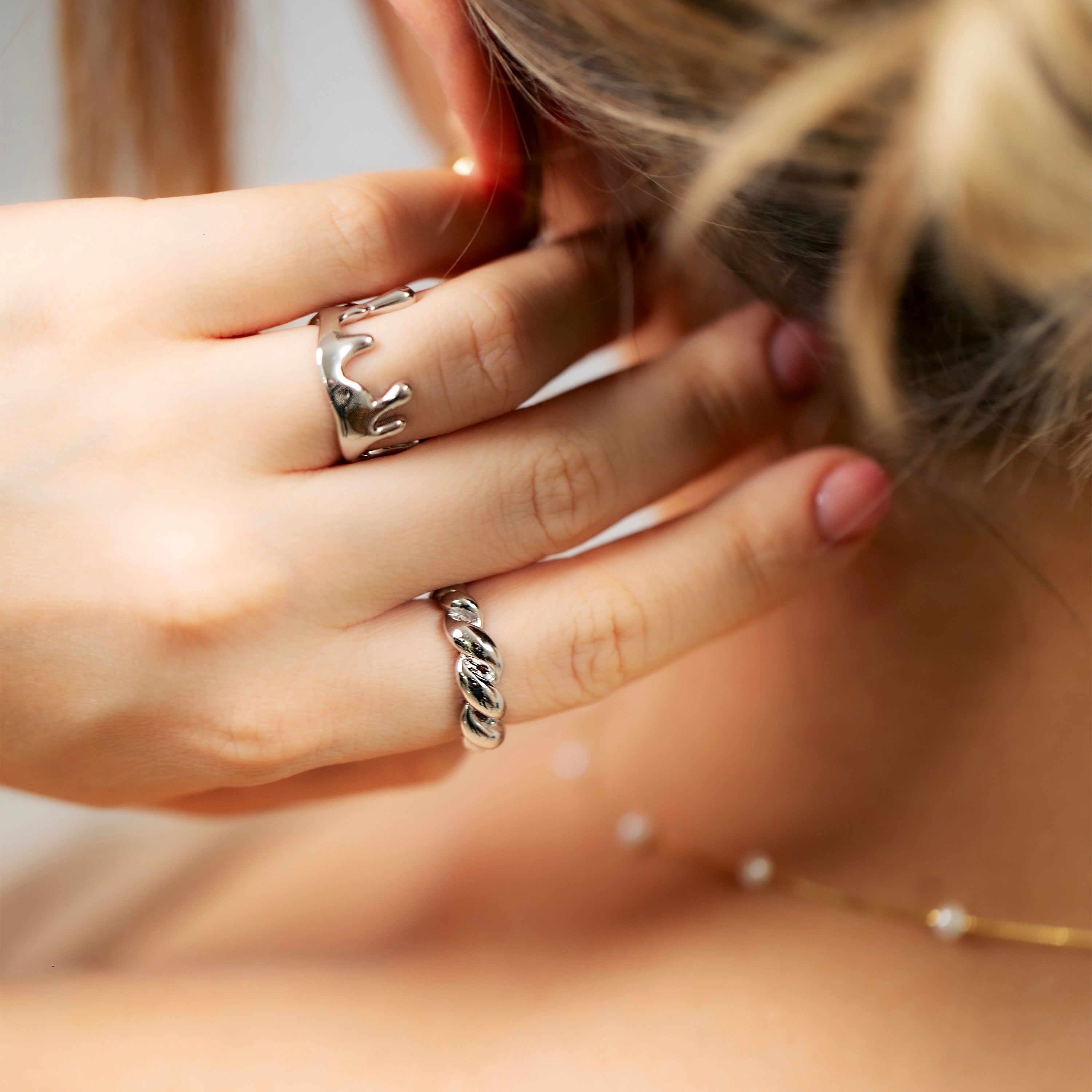 Elara Silver Ring